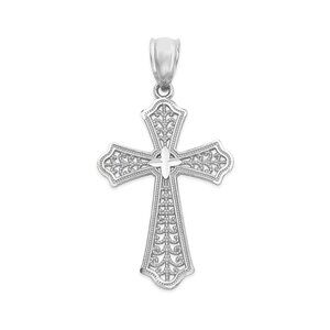 925 Sterling Silver Cross Pendant - Religious Jewelry Gifts for Men and Women